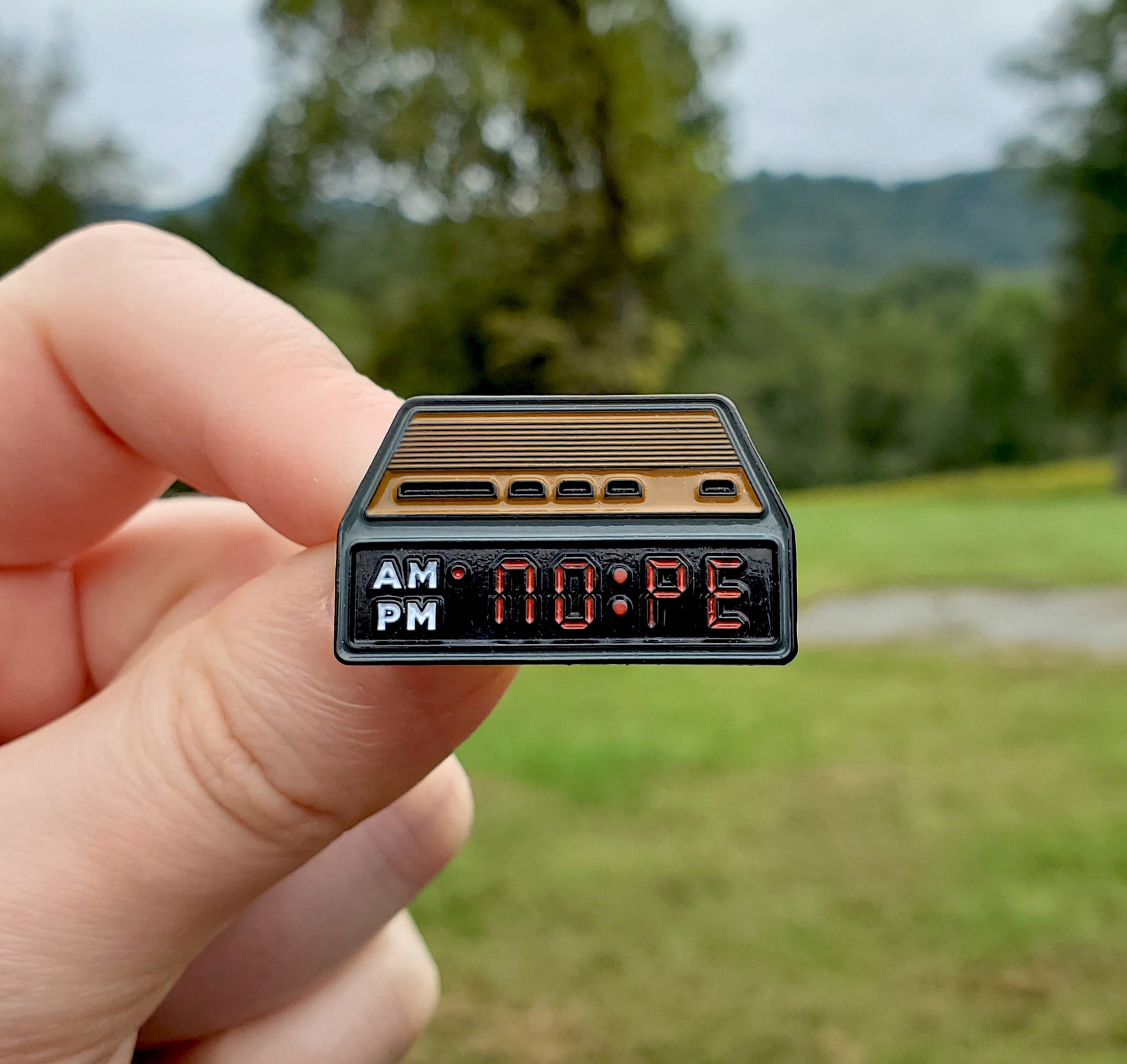 NOPE Alarm Clock Pin - Kolorspun Enamel Pins