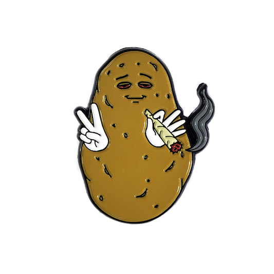 Baked Potato Pin - Kolorspun Enamel Pins