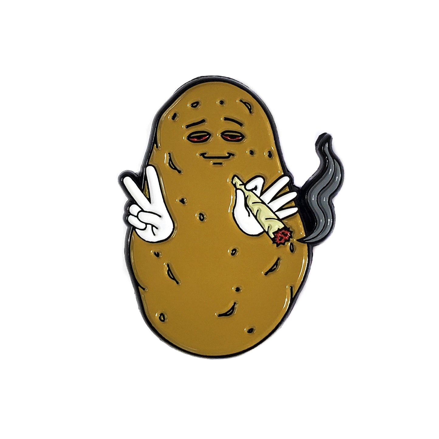Baked Potato Needle Minder - Kolorspun Enamel Pins