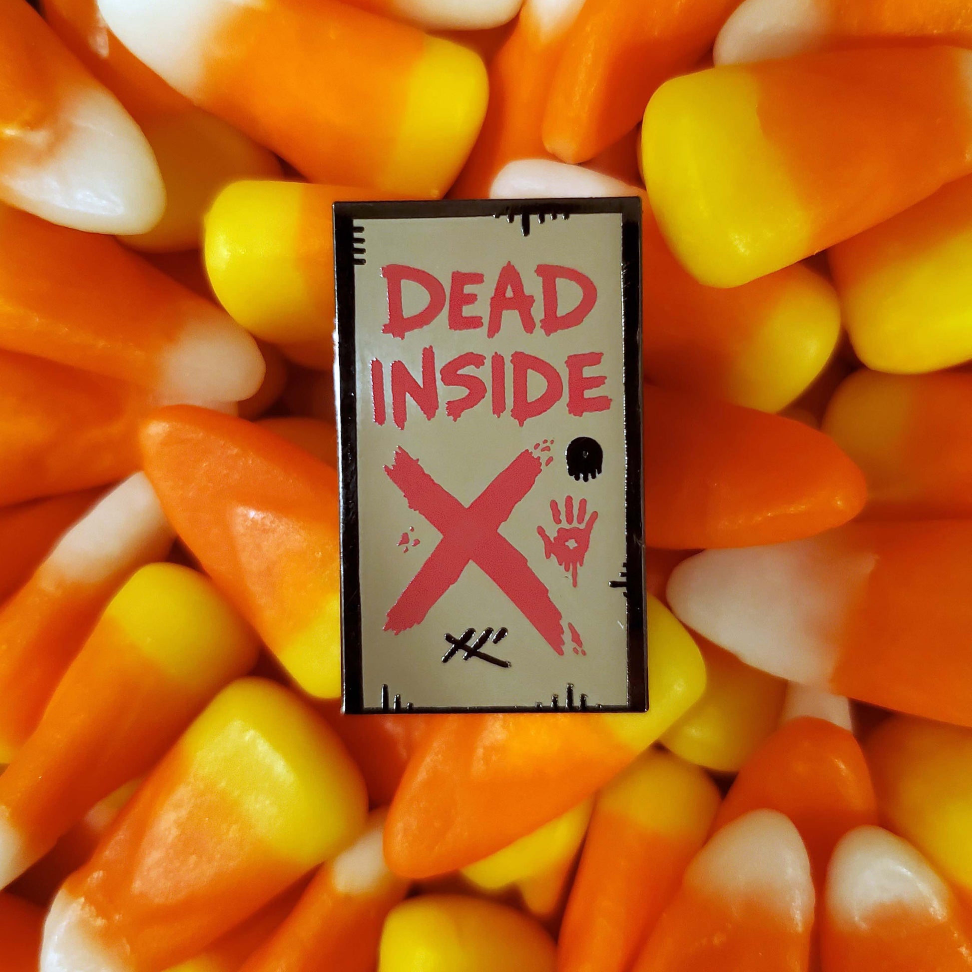 Dead Inside Pin - Kolorspun Enamel Pins