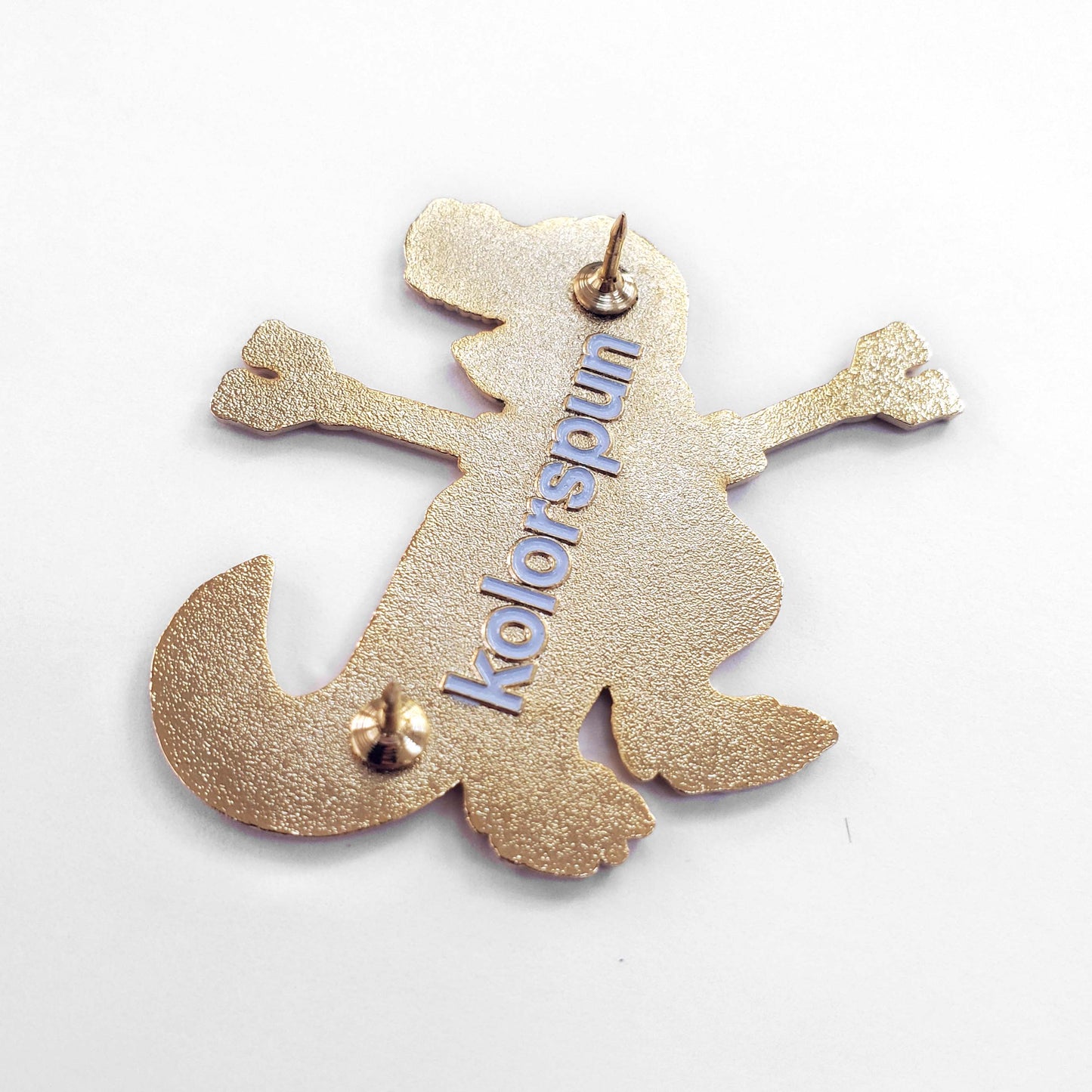 Unstoppable T-Rex Pin - Kolorspun Enamel Pins