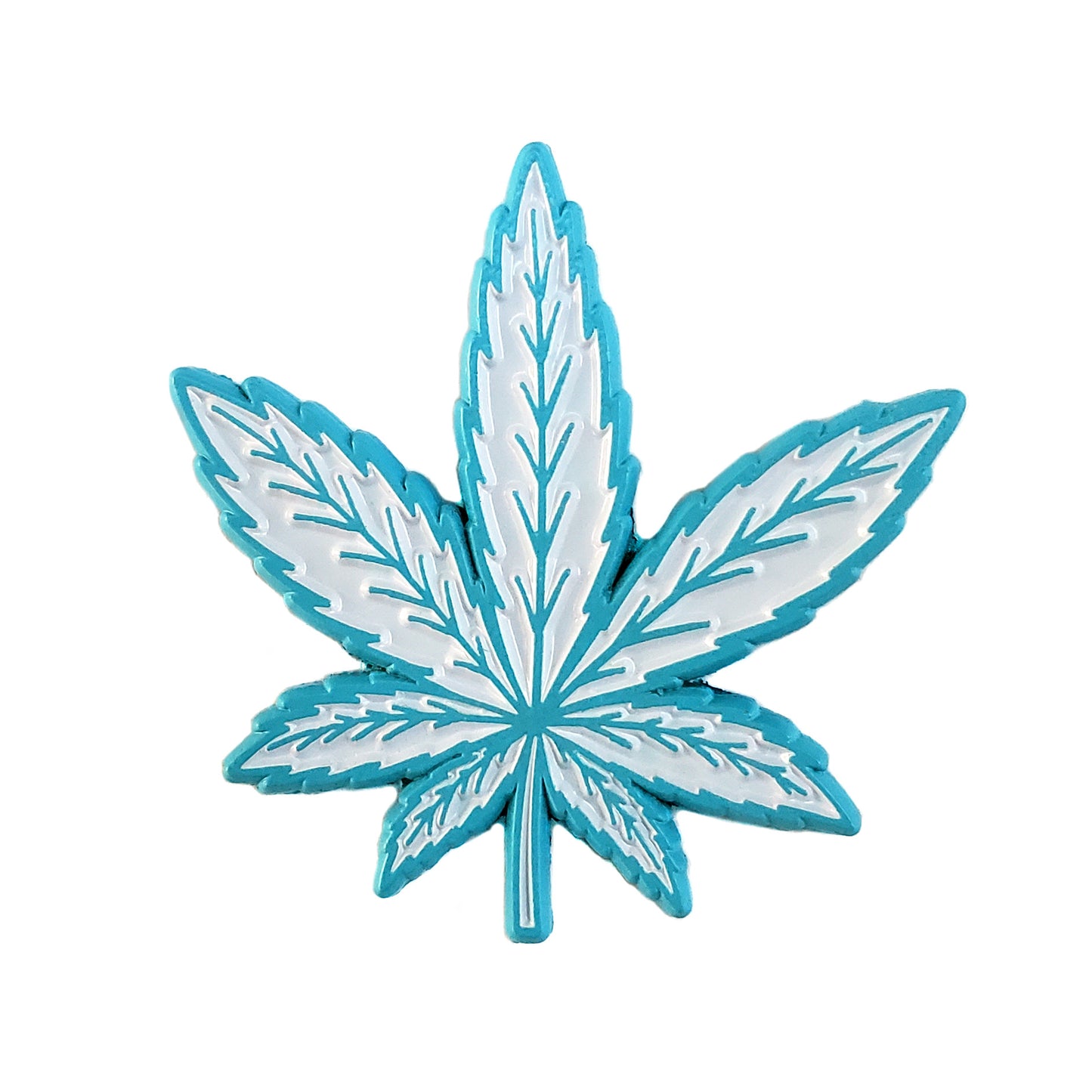 Weed Leaf Pins - Kolorspun Enamel Pins