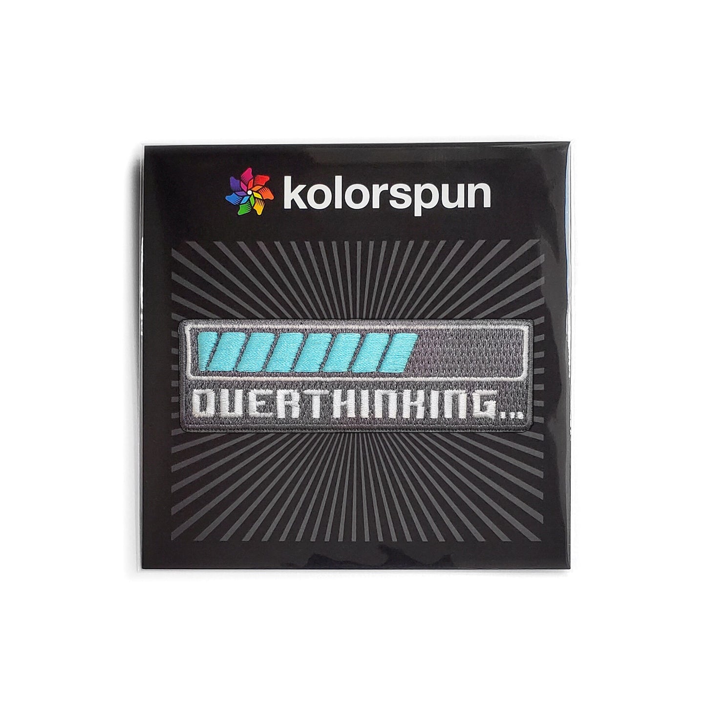 Overthinking Patch - Kolorspun Enamel Pins