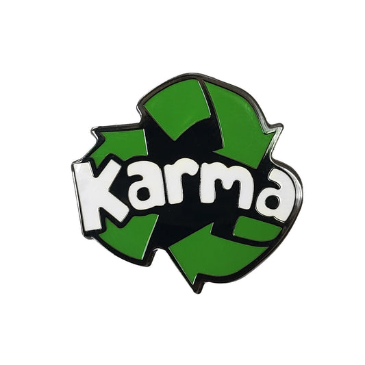 Karma Pin - Kolorspun Enamel Pins