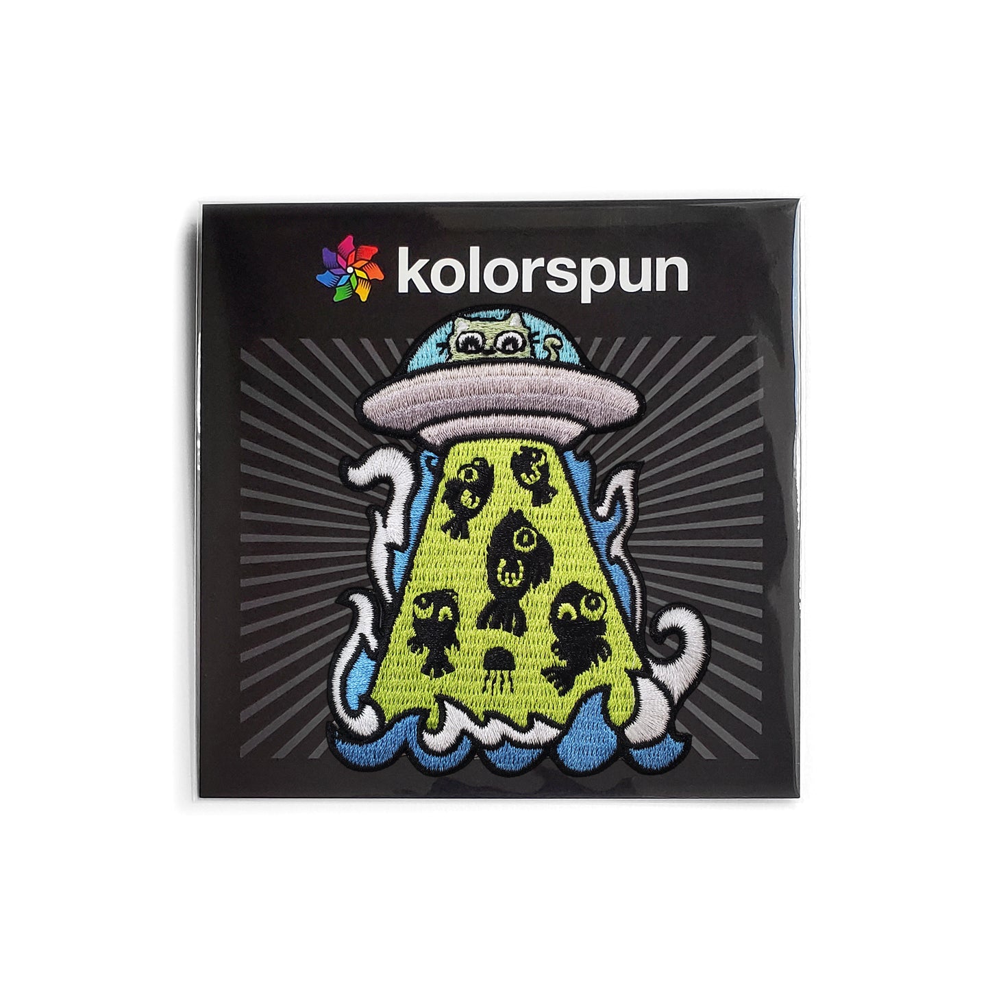 UFO Cat Patch - Kolorspun Enamel Pins