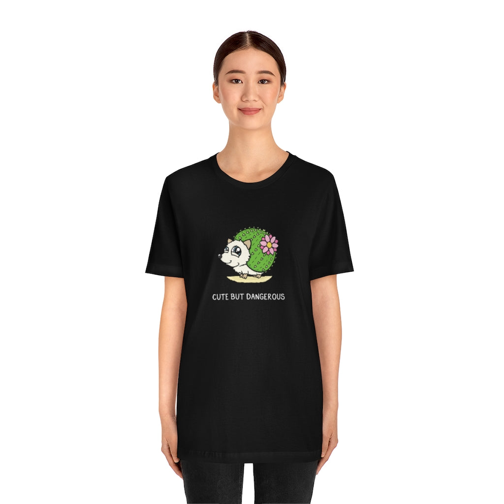 Cactus Hedgehog Shirt - Kolorspun Enamel Pins