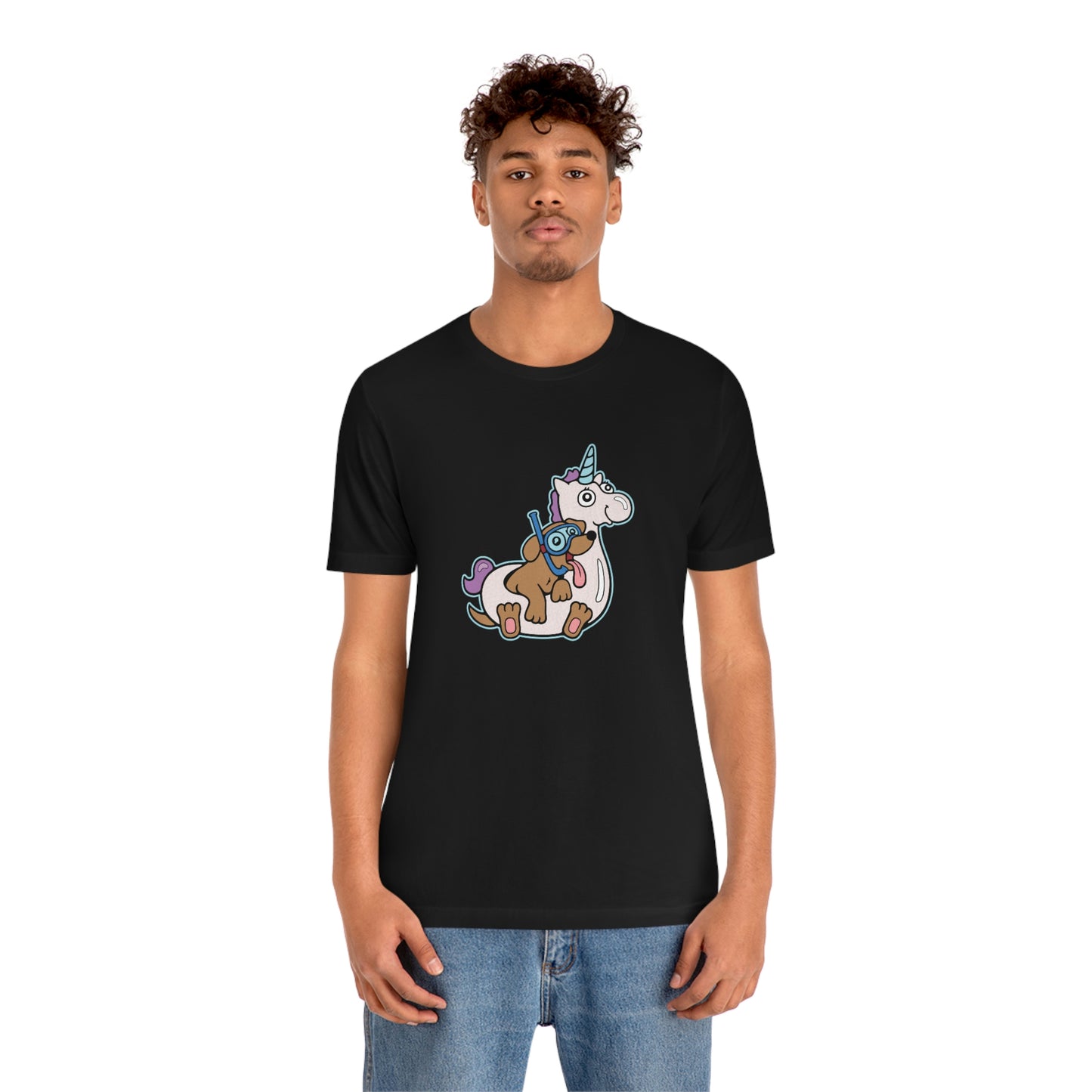 Floatie Dog Shirt - Kolorspun Enamel Pins