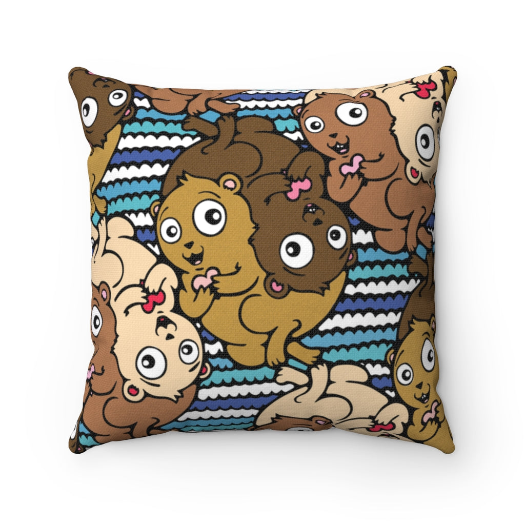 Significant Otters Pillow Case - Kolorspun Enamel Pins