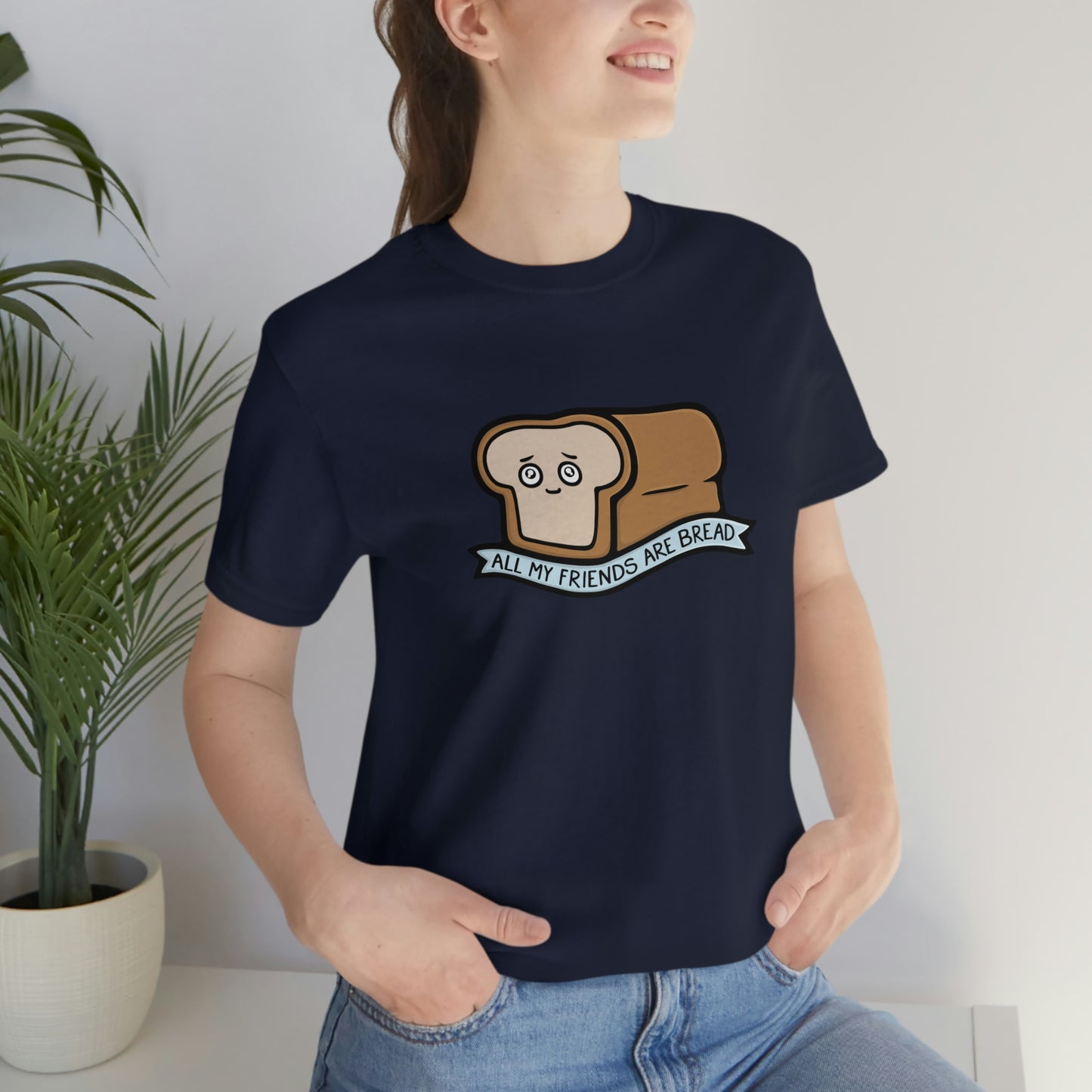 All My Friends Are Bread Shirt - Kolorspun Enamel Pins