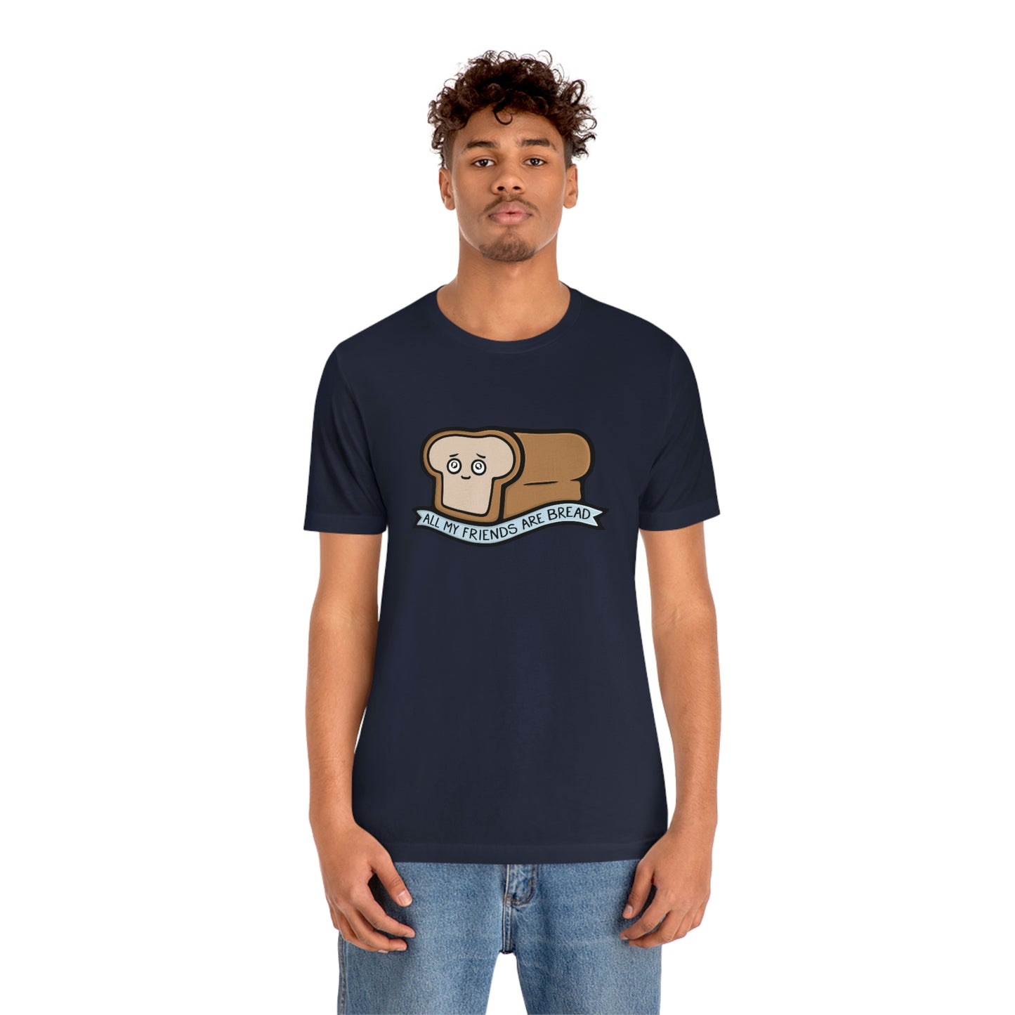 All My Friends Are Bread Shirt - Kolorspun Enamel Pins