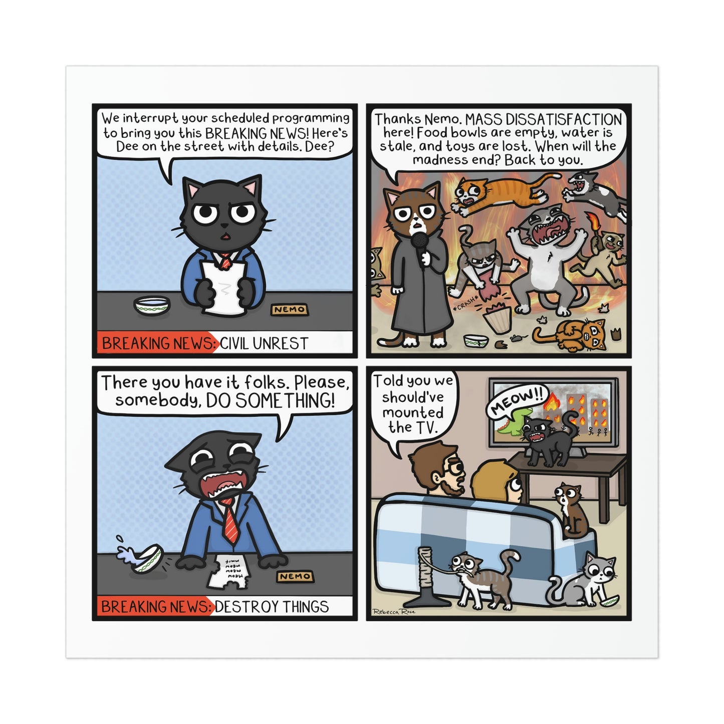Breaking News Print - Kolorspun Enamel Pins