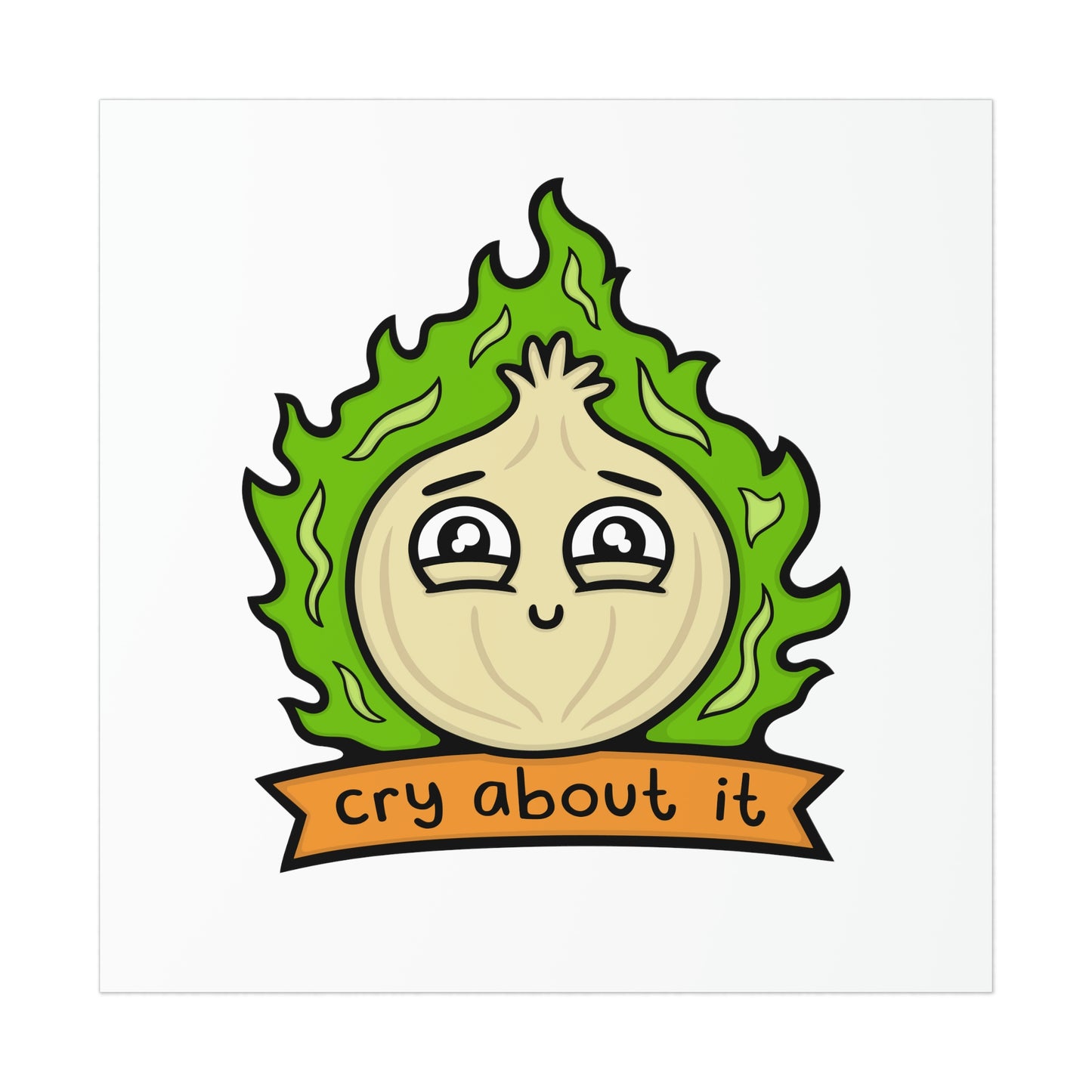 Cry About It Print - Kolorspun Enamel Pins