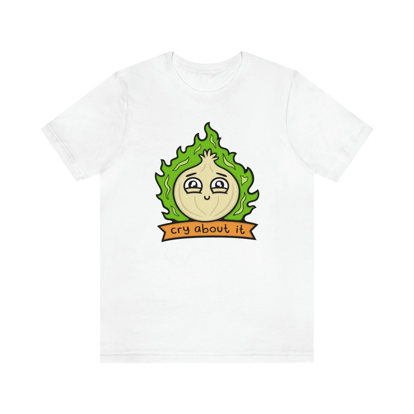 Cry About It Onion Shirt - Kolorspun Enamel Pins