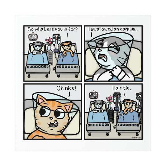 Paging Doctor Mouse Print - Kolorspun Enamel Pins