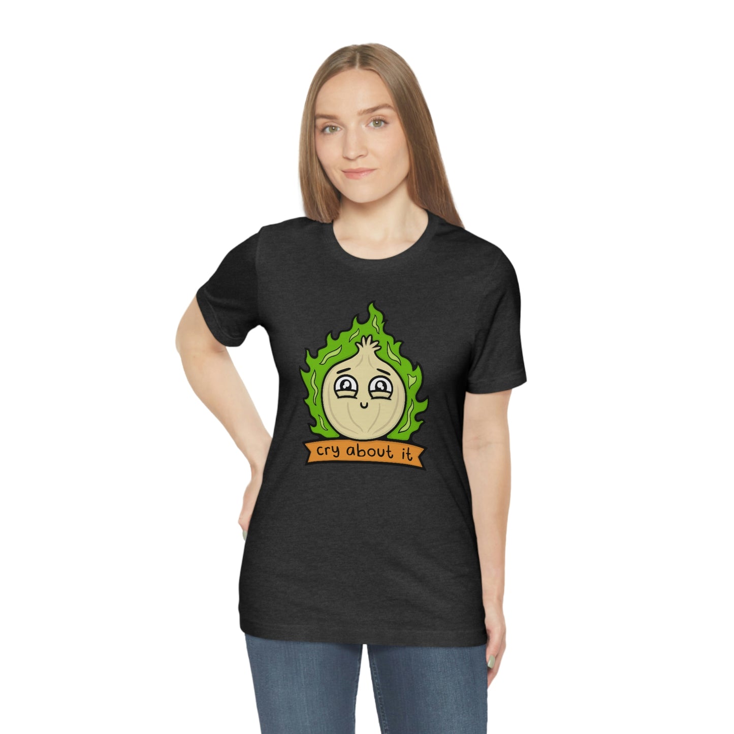 Cry About It Onion Shirt - Kolorspun Enamel Pins