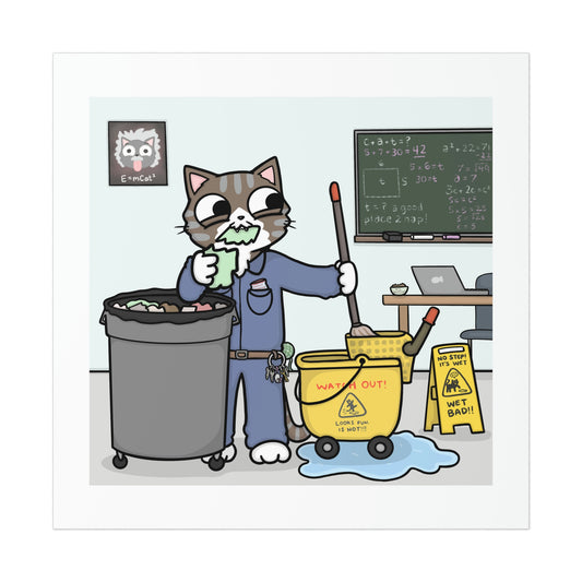 Catstodian Print - Kolorspun Enamel Pins