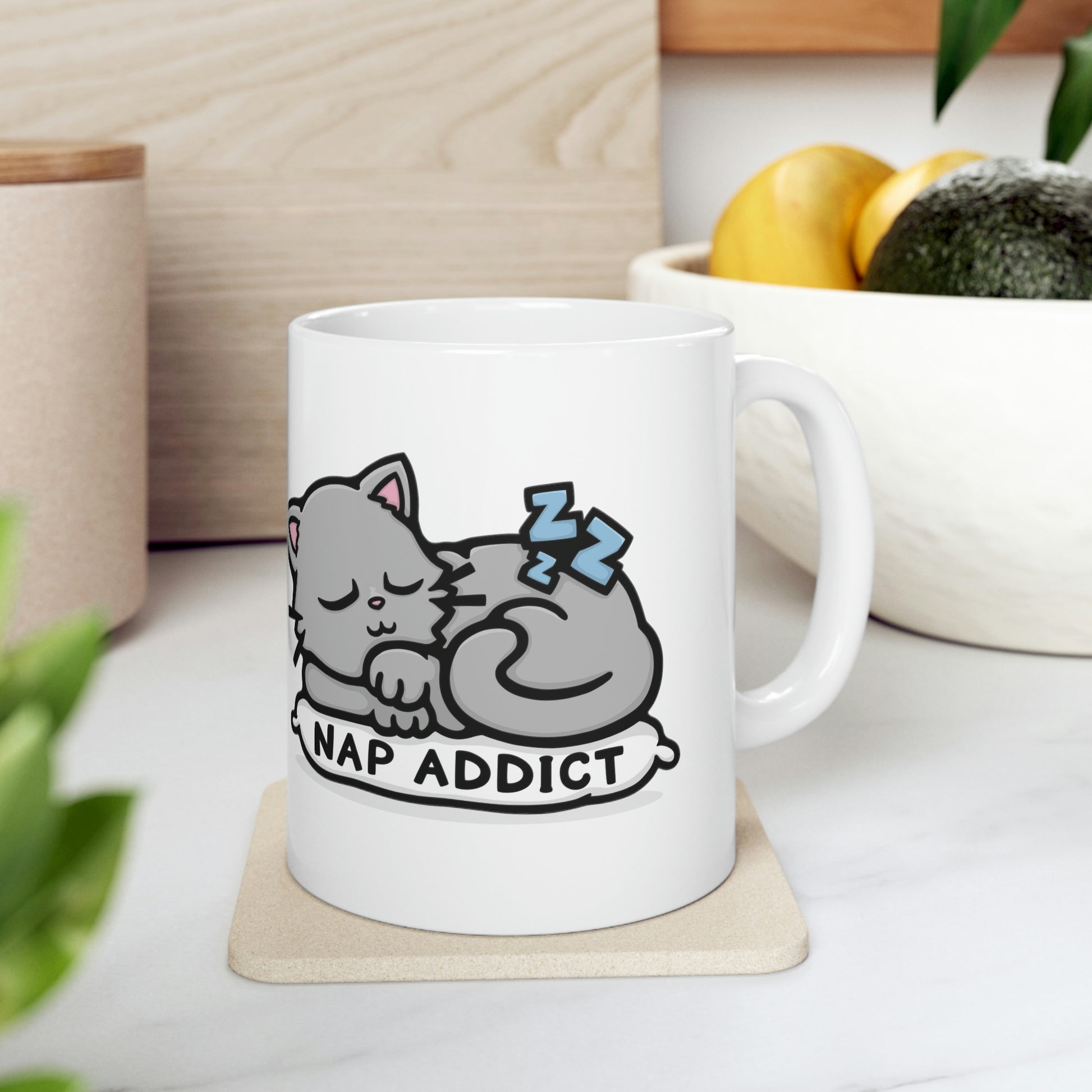 Nap Addict Mug - Kolorspun Enamel Pins