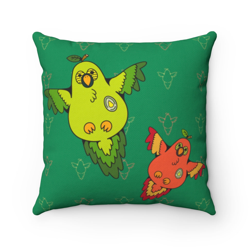 Pearrot Pillow Case - Kolorspun Enamel Pins