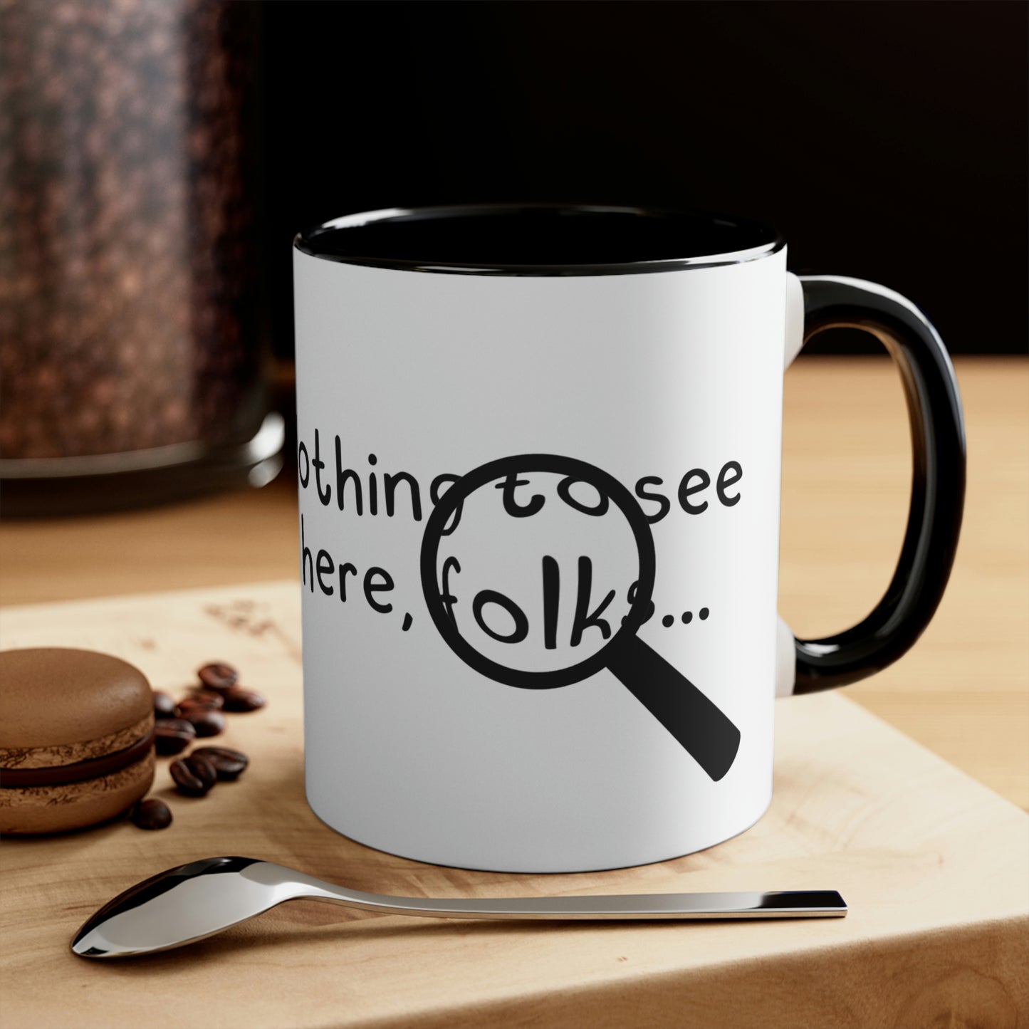 Trench Coat Cat Mug - Kolorspun Enamel Pins