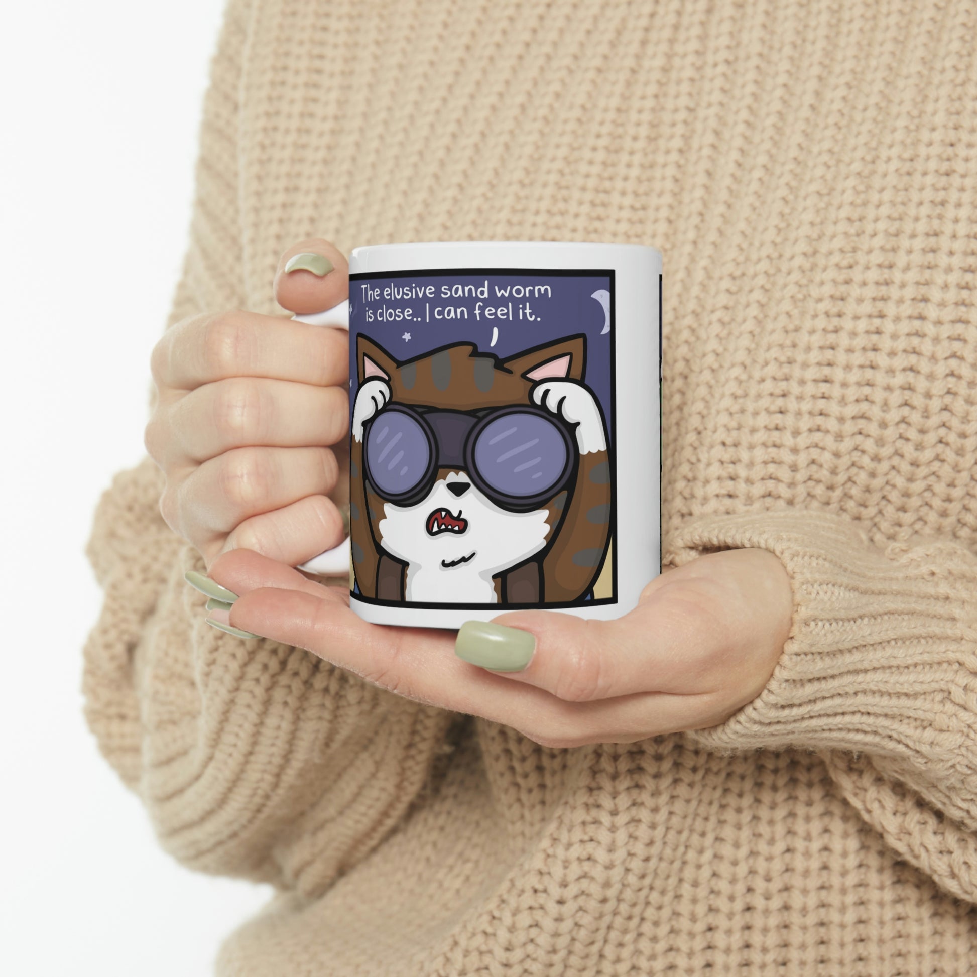 Sand Worm Mug - Kolorspun Enamel Pins