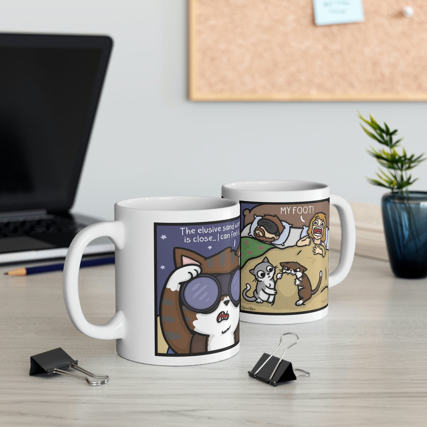 Sand Worm Mug - Kolorspun Enamel Pins