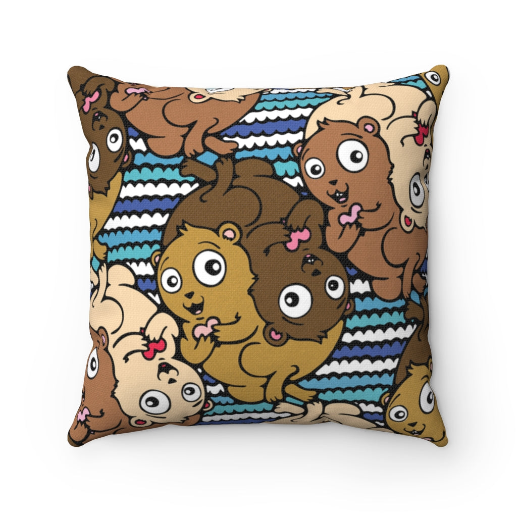 Significant Otters Pillow Case - Kolorspun Enamel Pins