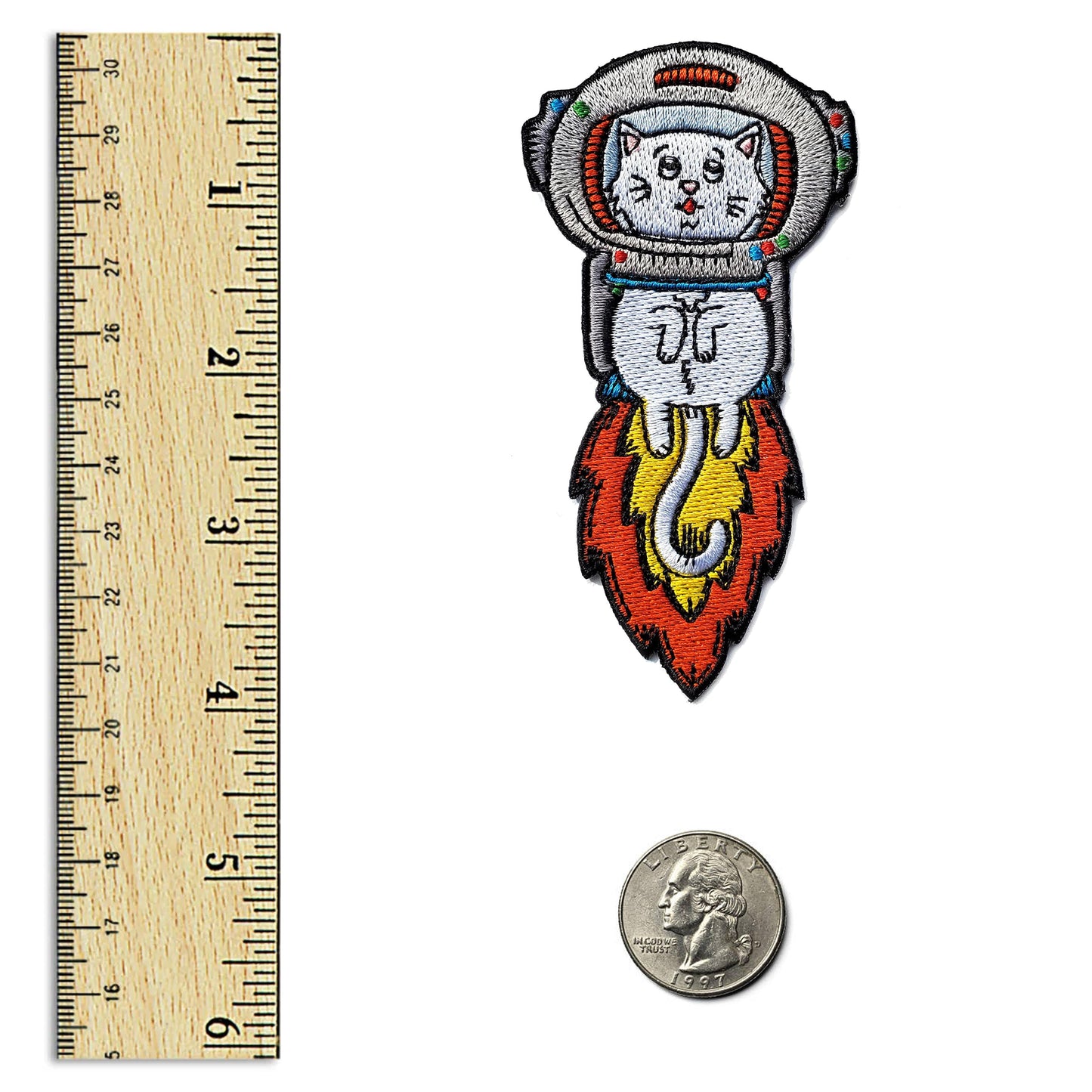 Astrokitty Patch - Kolorspun Enamel Pins