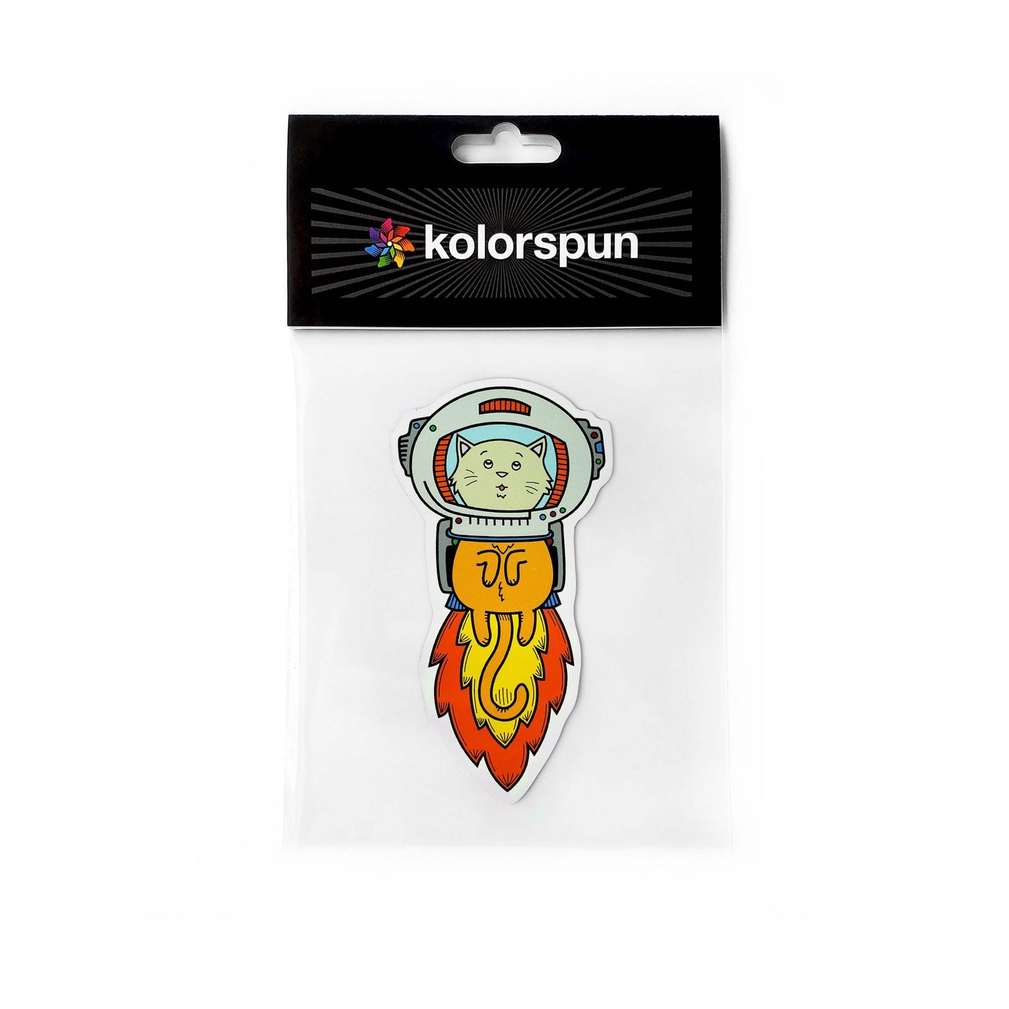 Astronaut Cat Magnet - Kolorspun Enamel Pins