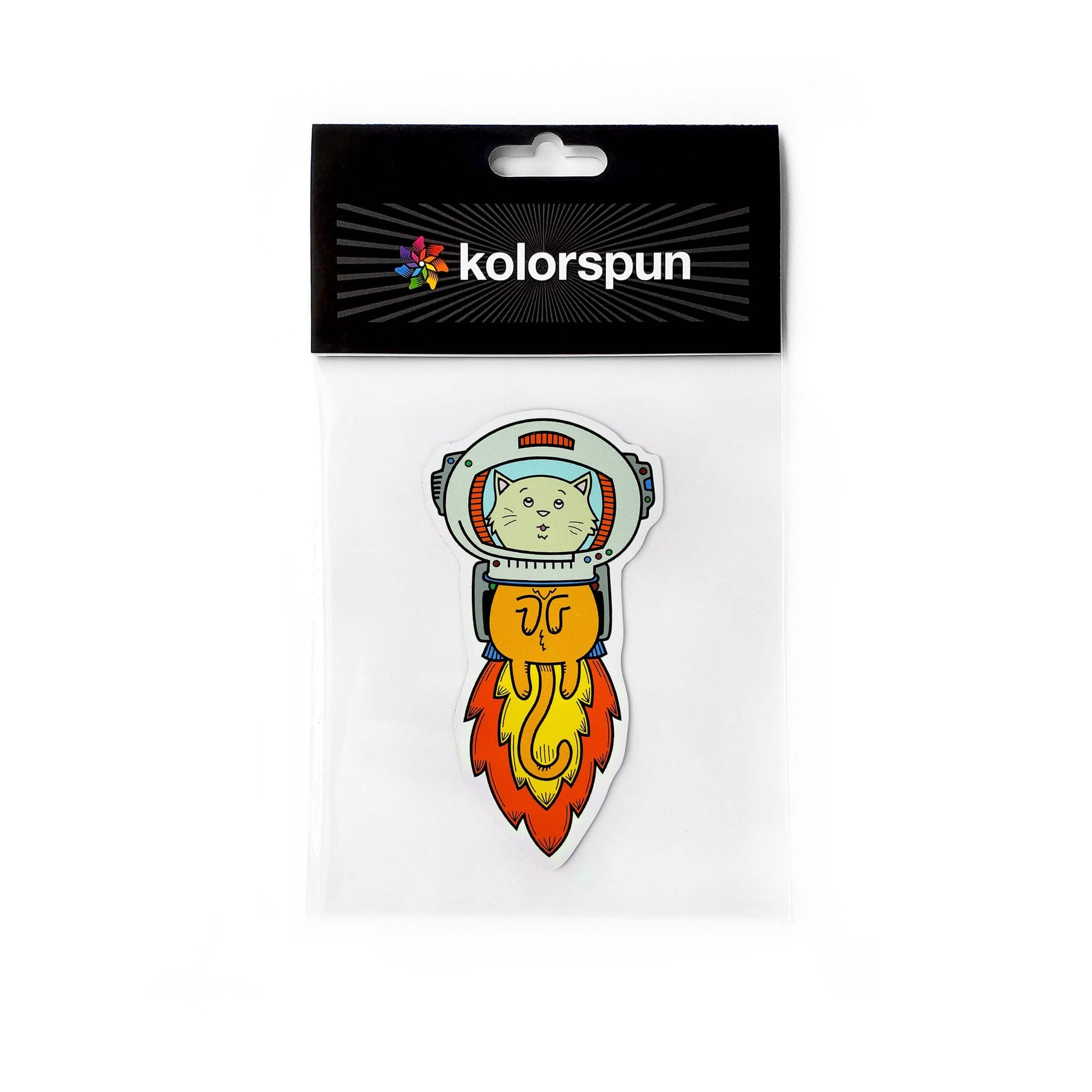 Astronaut Cat Magnet - Kolorspun Enamel Pins