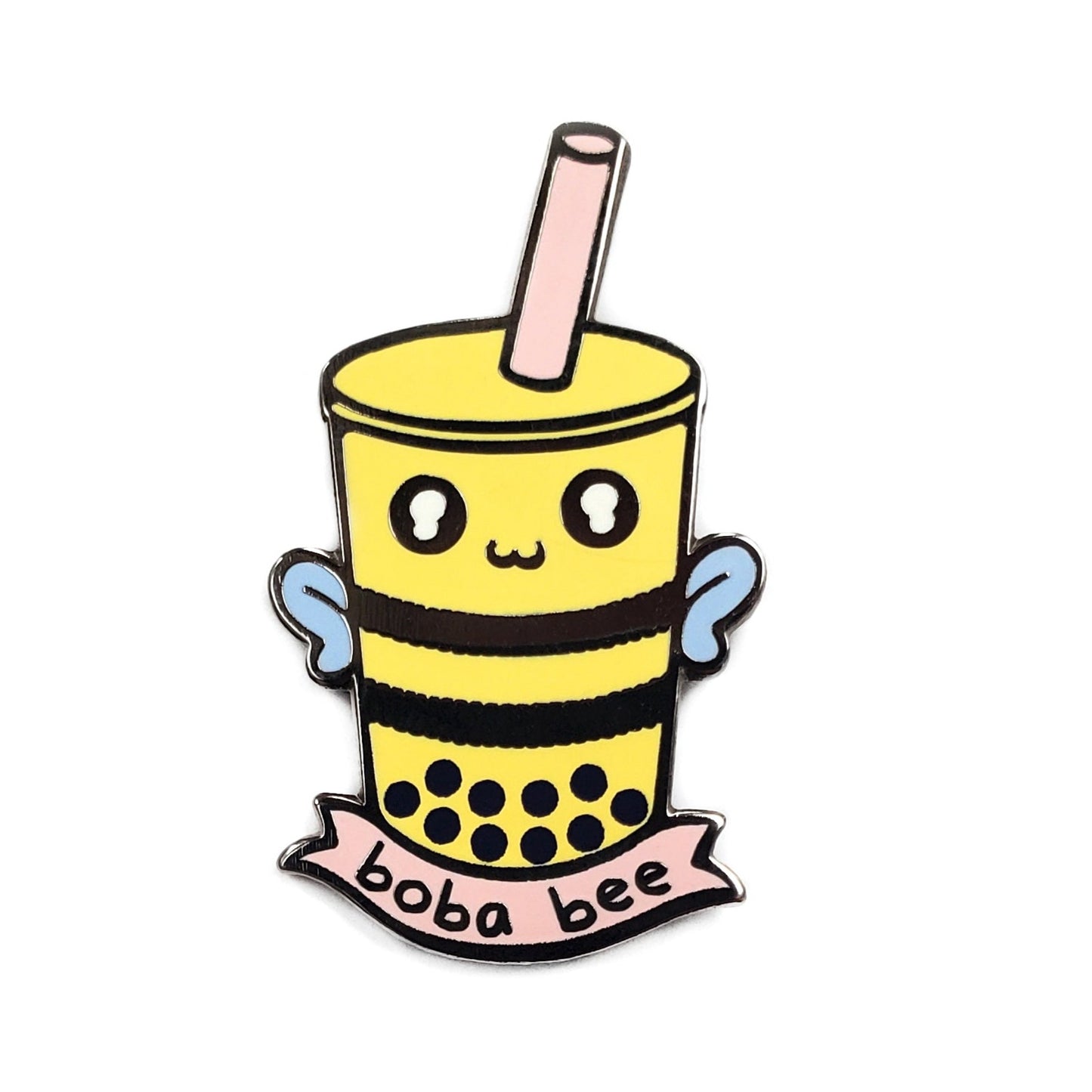 Boba Bee Pin - Kolorspun Enamel Pins