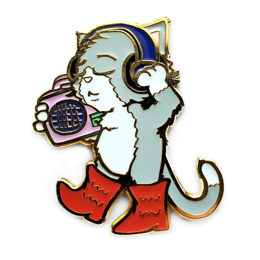 Boots and Cats Pin - Kolorspun Enamel Pins