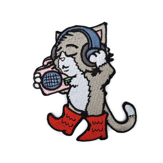 Boots and Cats Patch - Kolorspun Enamel Pins