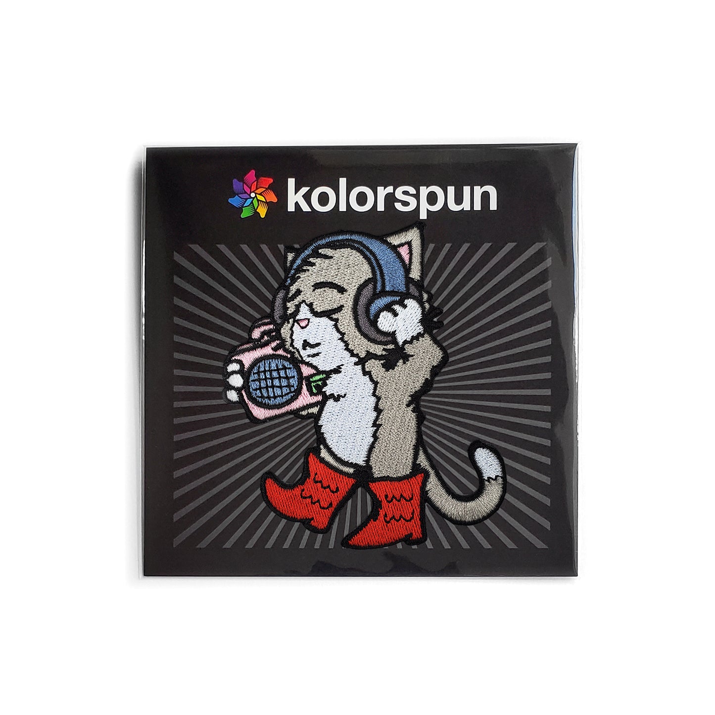 Boots and Cats Patch - Kolorspun Enamel Pins
