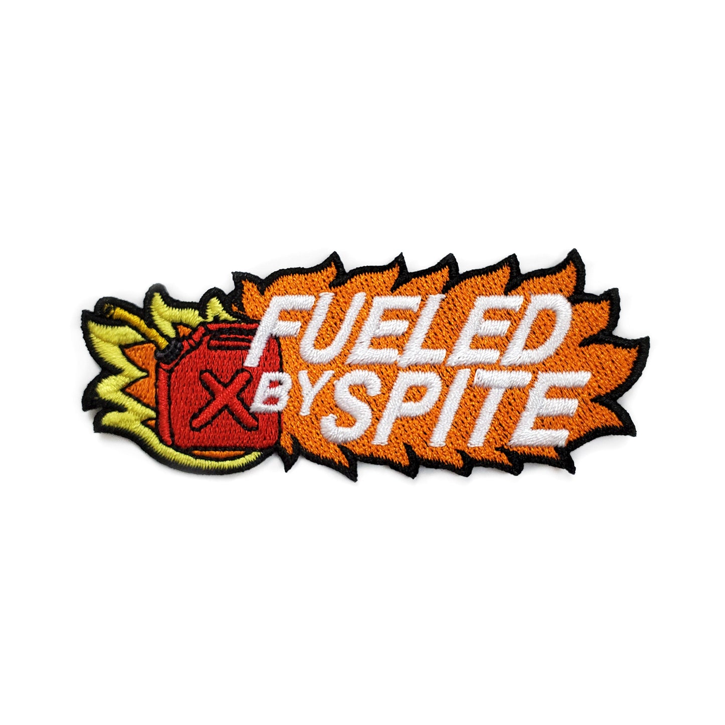 Fueled By Spite Patch - Kolorspun Enamel Pins