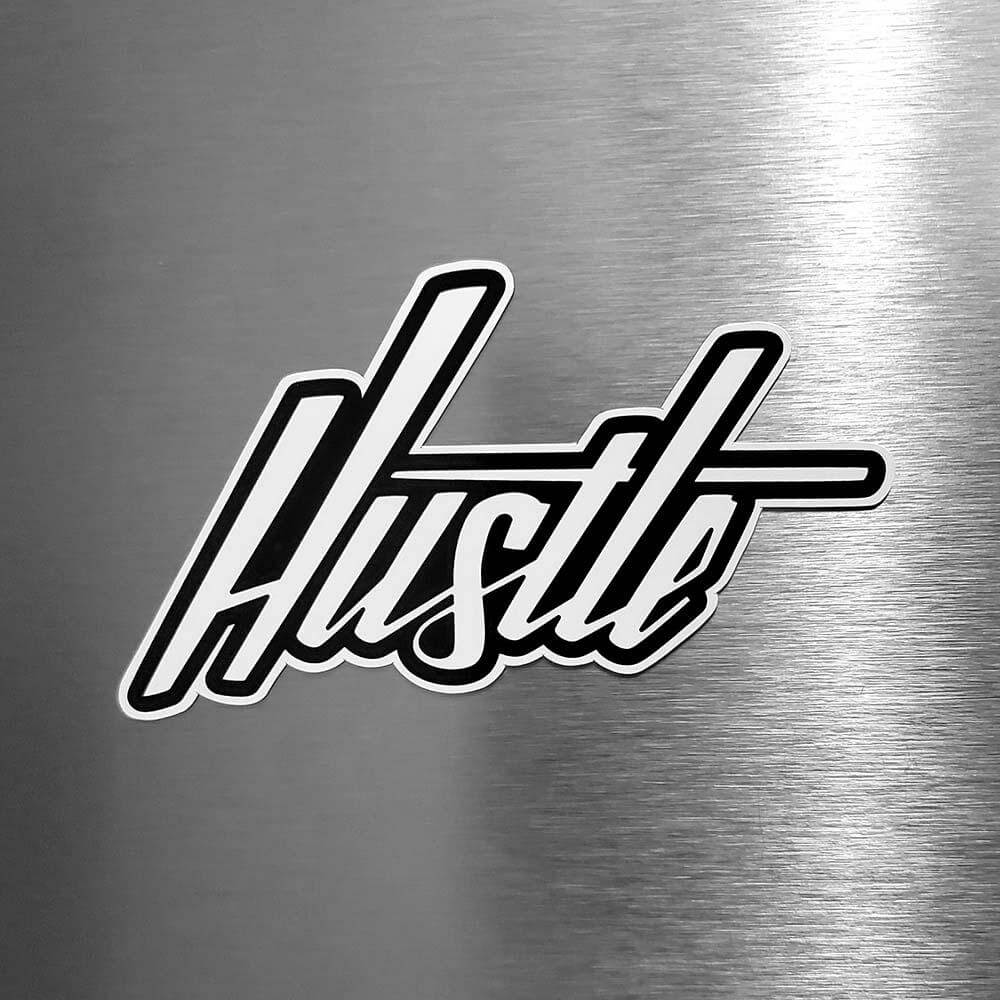 Hustle Magnet - Kolorspun Enamel Pins