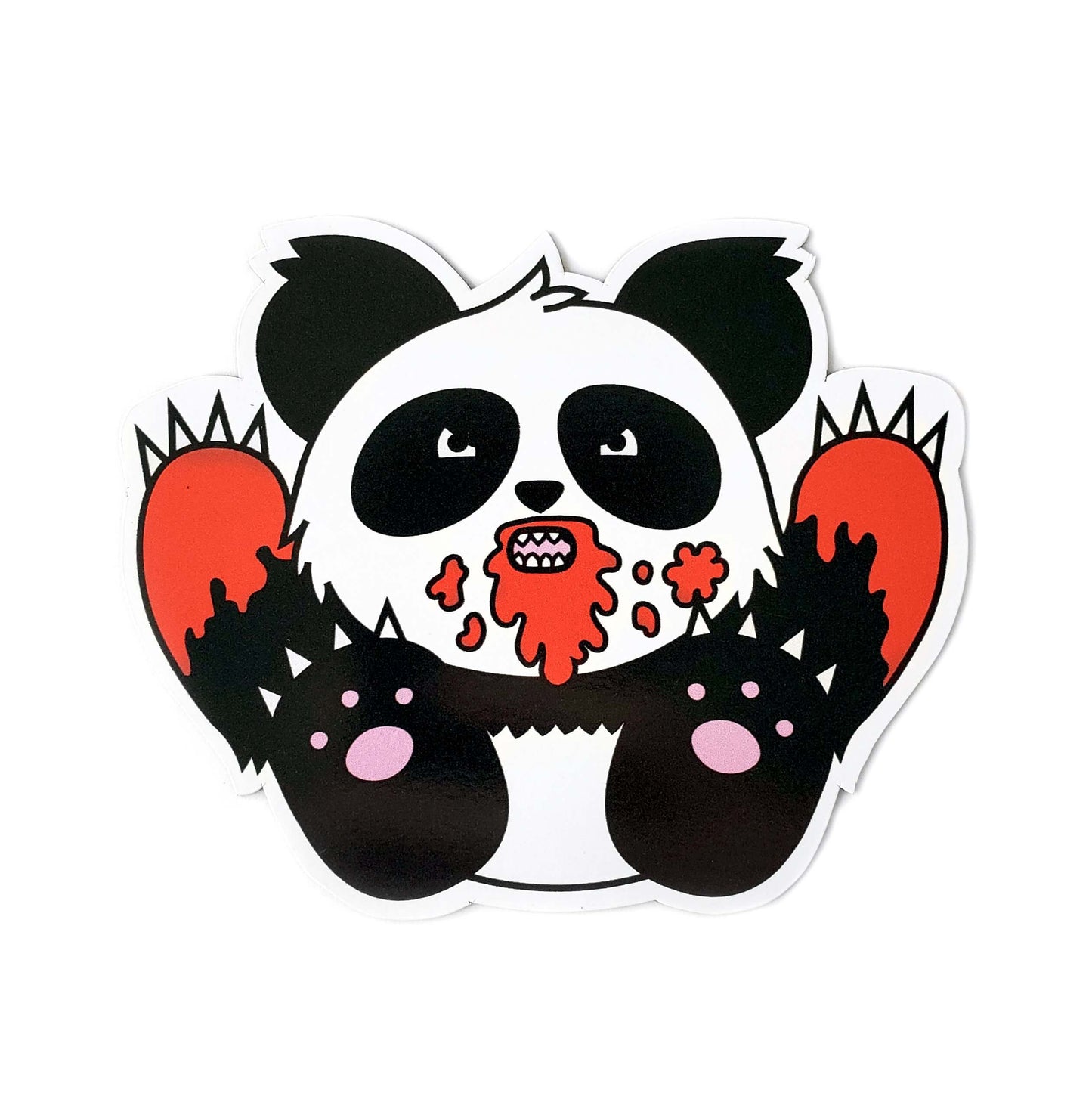 Pandamonium Magnet - Kolorspun Enamel Pins