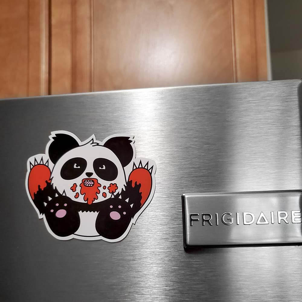 Pandamonium Magnet - Kolorspun Enamel Pins