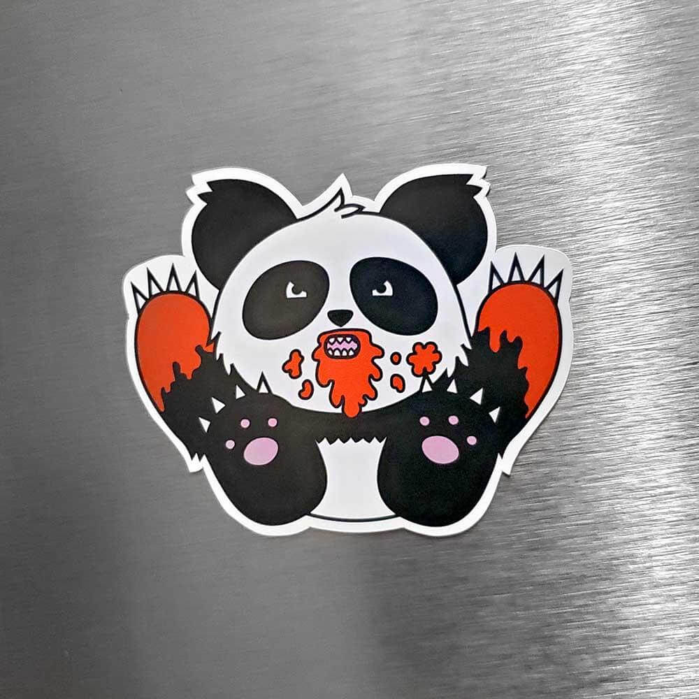 Pandamonium Magnet - Kolorspun Enamel Pins