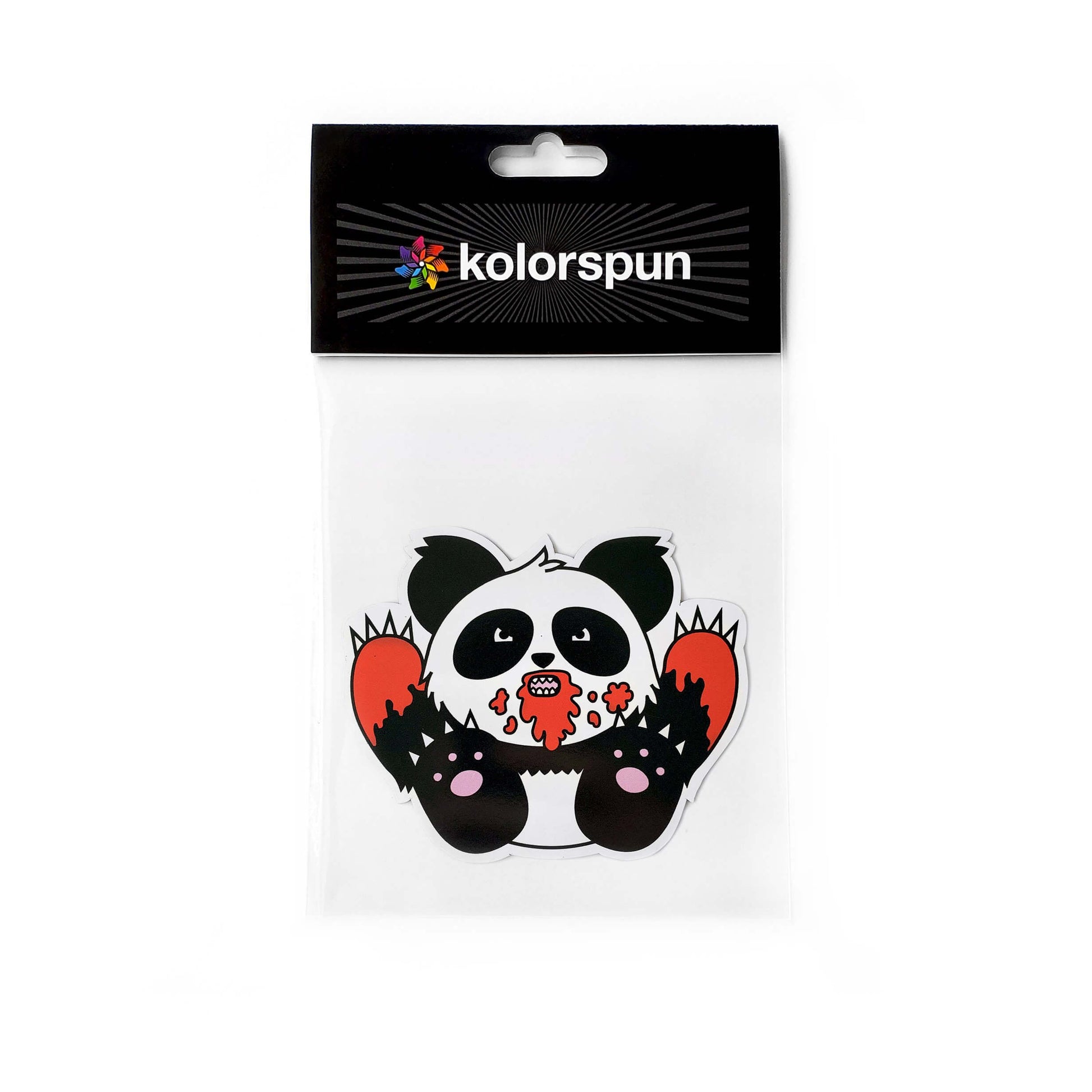 Pandamonium Magnet - Kolorspun Enamel Pins