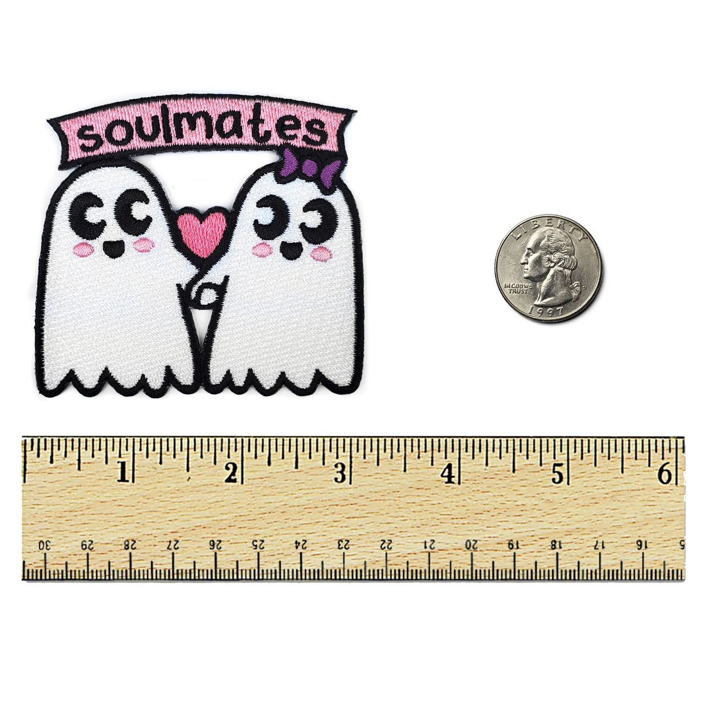 Soulmates Patch - Kolorspun Enamel Pins