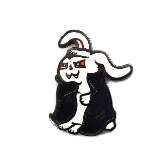 Vampire Bunny Pin - Kolorspun Enamel Pins