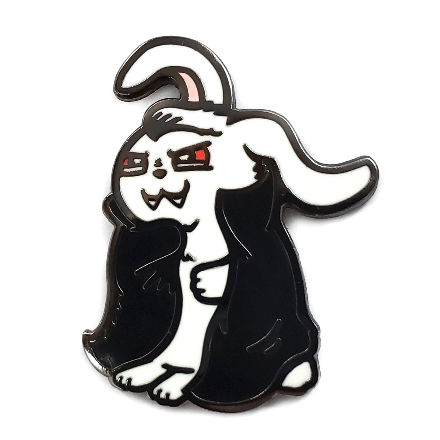 Vampire Bunny Pin - Kolorspun Enamel Pins