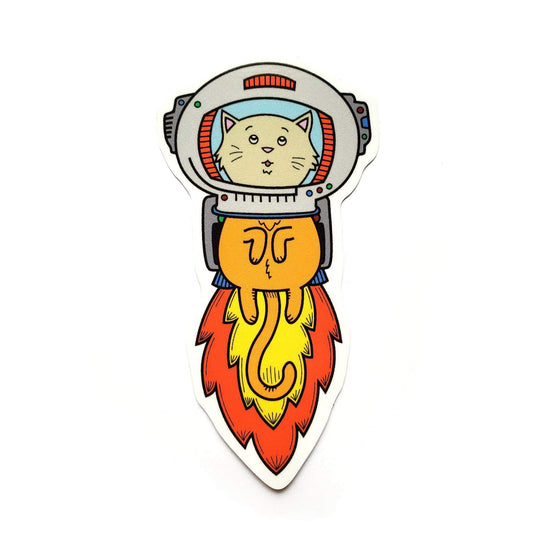 Astrokitty Sticker - Kolorspun Enamel Pins