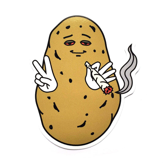 Baked Potato Sticker - Kolorspun Enamel Pins