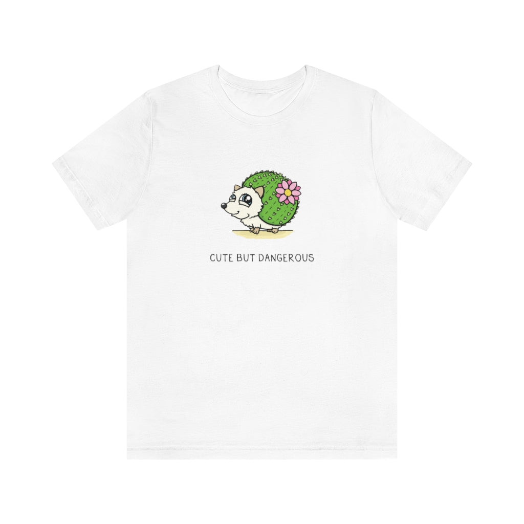Cactus Hedgehog Shirt - Kolorspun Enamel Pins