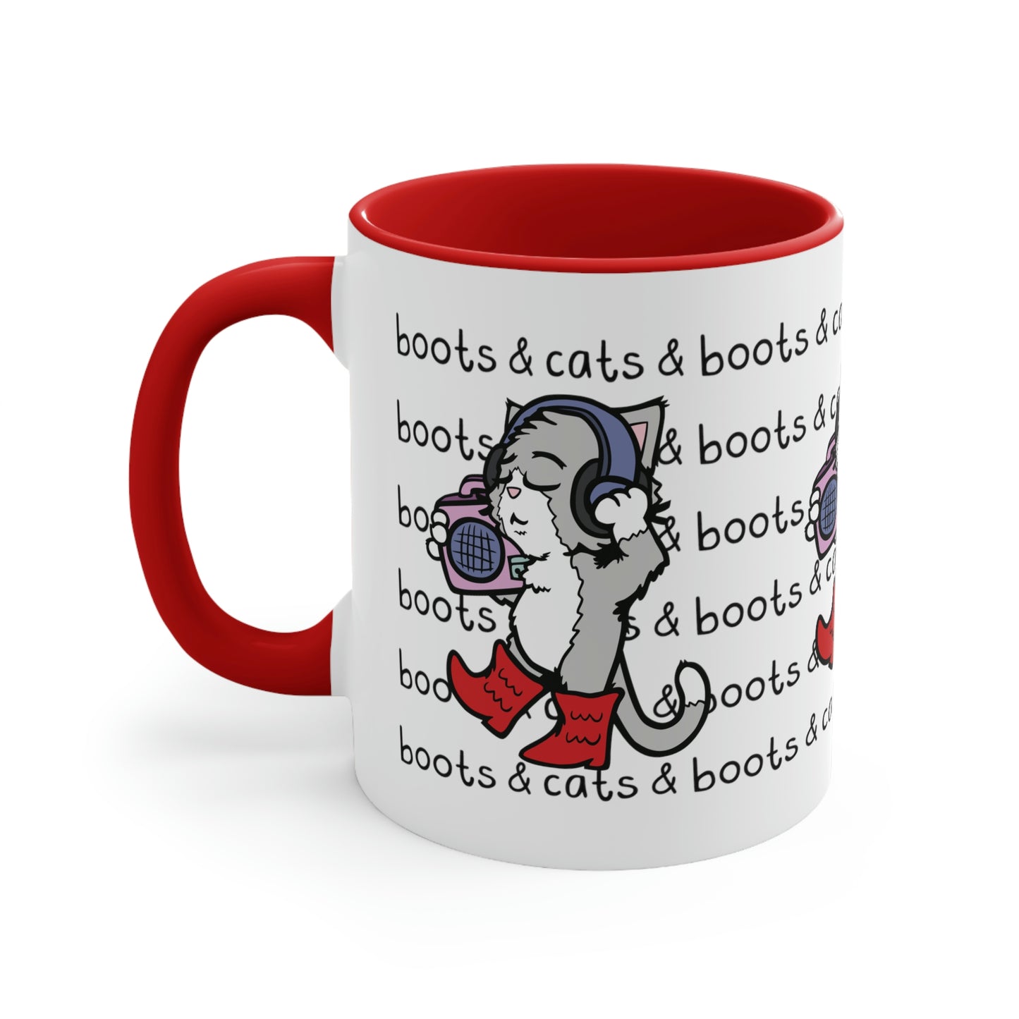 Boots & Cats Mug - Kolorspun Enamel Pins