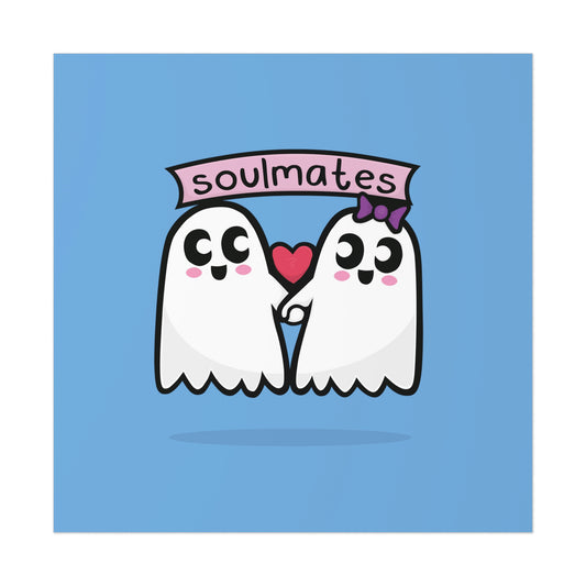 Soulmates Print - Kolorspun Enamel Pins