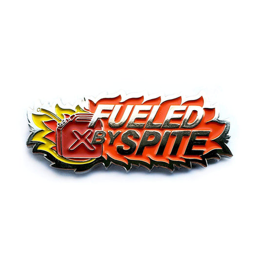 Fueled by Spite Pin - Kolorspun Enamel Pins