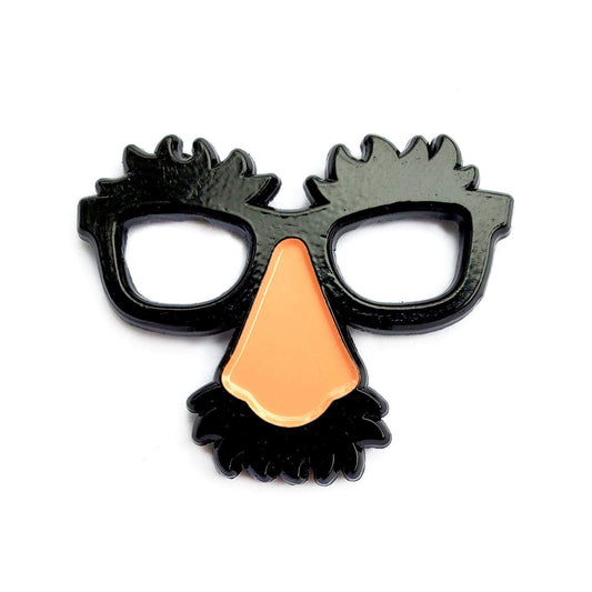 Glasses Pin - Kolorspun Enamel Pins