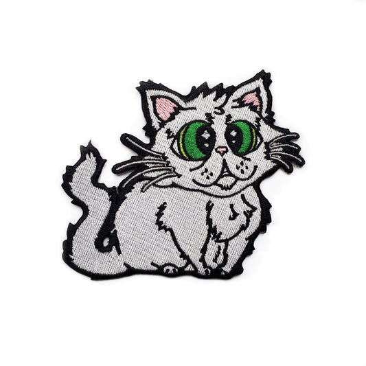 Floof Cat Patch - Kolorspun Enamel Pins